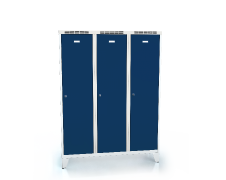 Cloakroom locker reduced height ALDUR 1 with feet 1620 x 1200 x 500